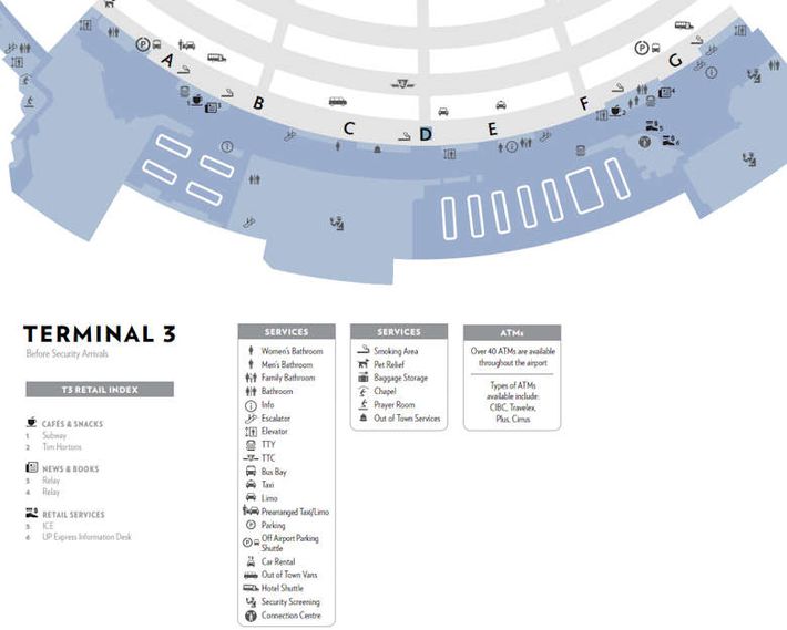 Mesmerizing Car Rental At Pearson Airport Terminal 3 Wallpaper in 4K